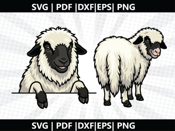 Blacknose Sheep SVG Cricut Cut File: A Creative Must-Have for Modern Crafters