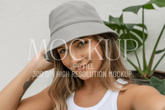 Bucket Hat Mockup: A Minimalist Design Powerhouse