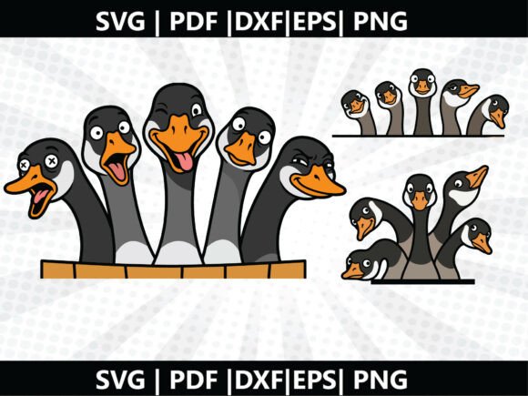 Creating Fun and Functional Crafts with the Funny Canada Goose SVG Cricut Cut File