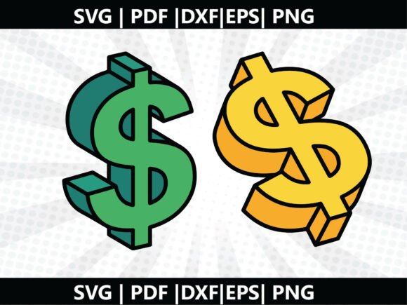Creating Stunning Crafts with Dollar Sign SVG Cricut Cut File