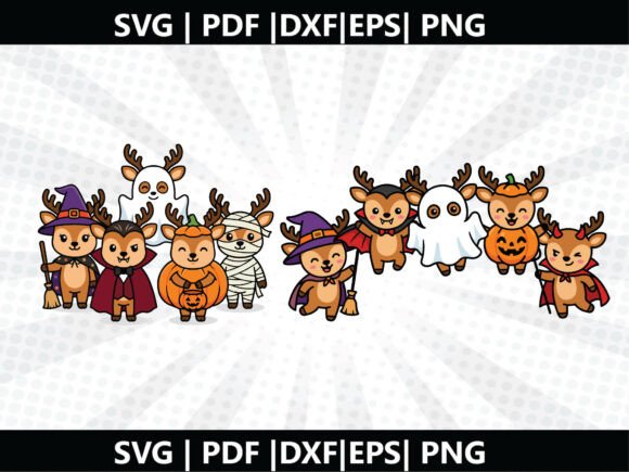 Deer Halloween SVG Cricut Cut File: A Versatile Tool for Creative Projects
