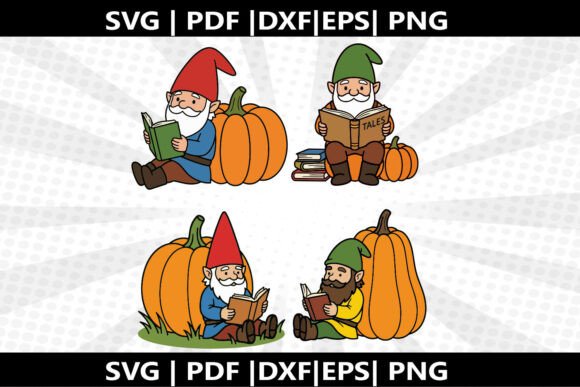 Gnome Reading SVG Cricut Cut File: A Versatile Tool for Creative Crafting