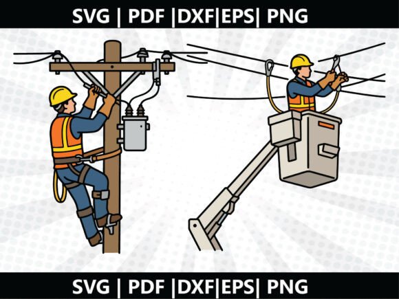 Line Men SVG Cricut Cut File: A Versatile Tool for Creative Crafting
