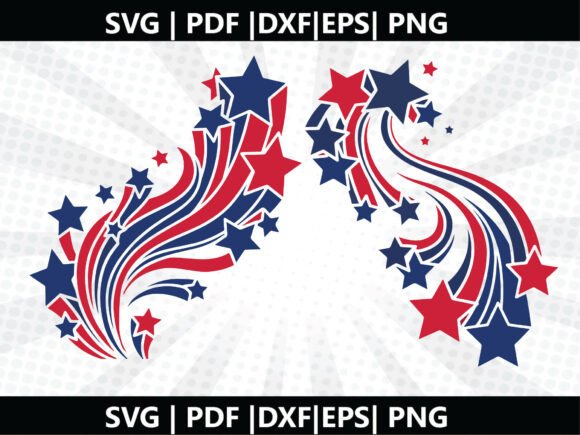 Patriotic Star SVG Cricut Cut File: A Versatile Design for Crafting