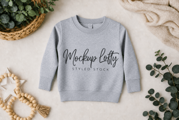 Rabbit Skins 3317 Toddler Grey Mockup