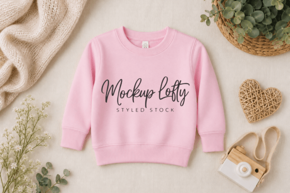 Rabbit Skins 3317 Toddler Pink Mockup: A Strategic Tool for Branding and Design
