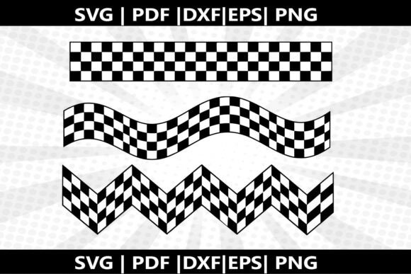 Racing Checker SVG Cricut Cut File: A Versatile Design for Creative Crafting