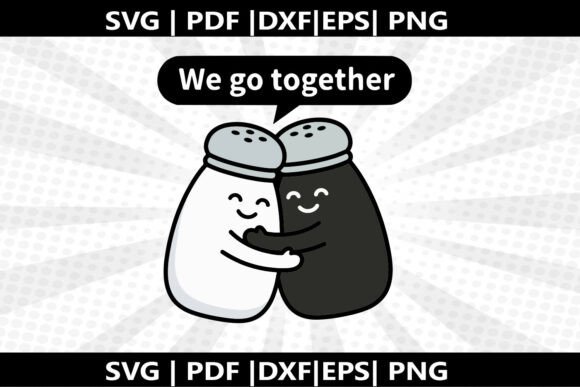 Stunning Crafts with Salt Pepper Hug SVG Cricut Cut File