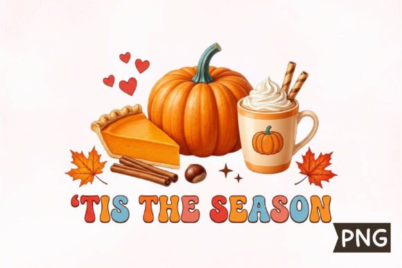 Tis the Season Pumpkin Spice Sublimation